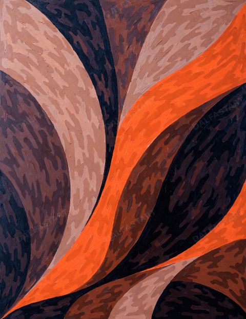 Sienna Current — printable digital art preview
