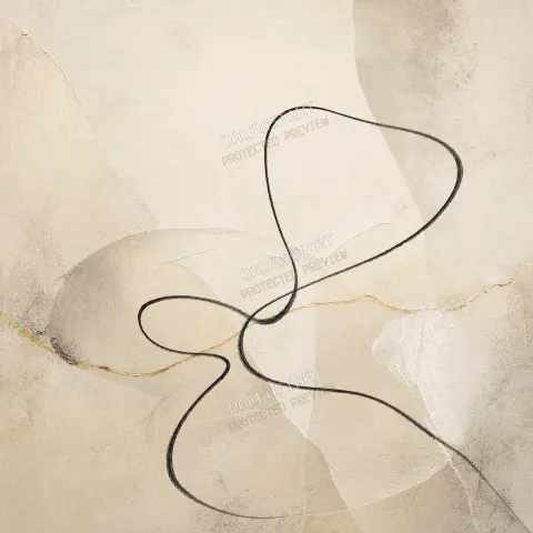 Forma Lineal Del Nudo Paciente — printable digital art preview