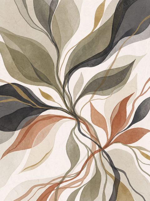Willow Turning — printable digital art preview