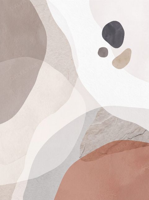 Clay Horizon — printable digital art preview