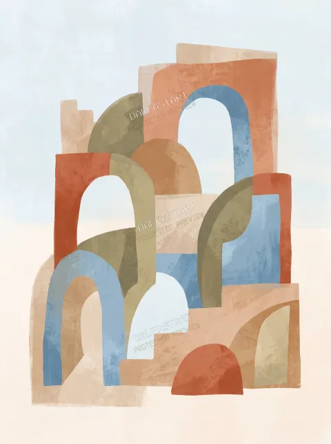 Modré arkády — full preview