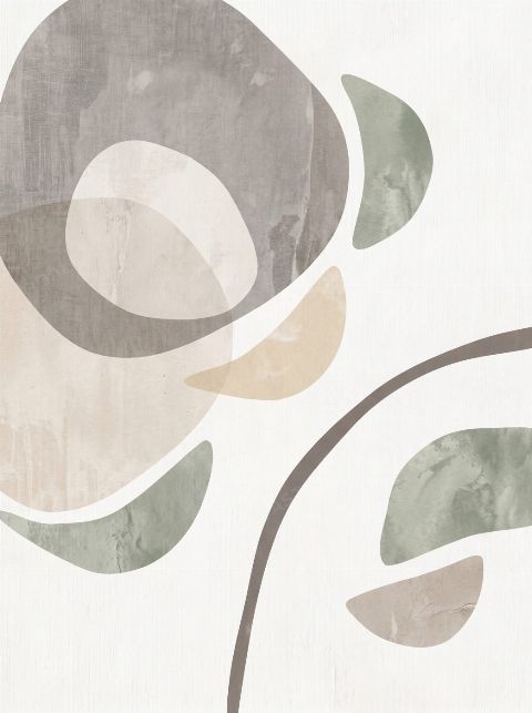 Olive Crescent — printable digital art preview