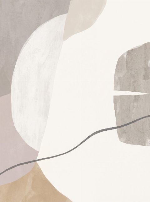 Bone Curve — printable digital art preview