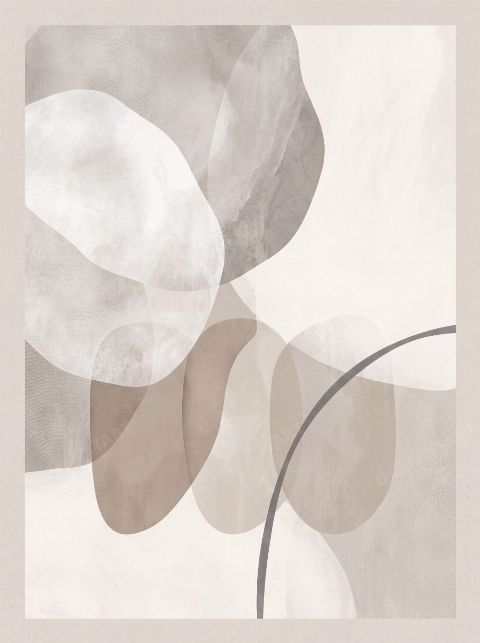 Soft Boulders — printable digital art preview