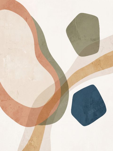 Loop And Stone — printable digital art preview