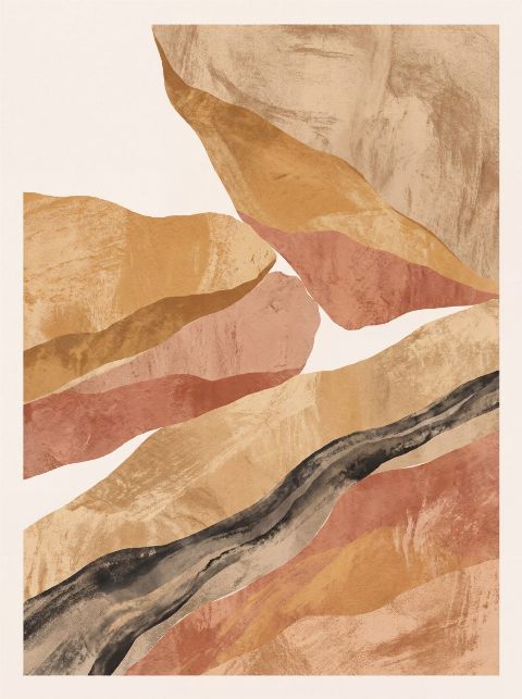 Desert Ridge — printable digital art preview