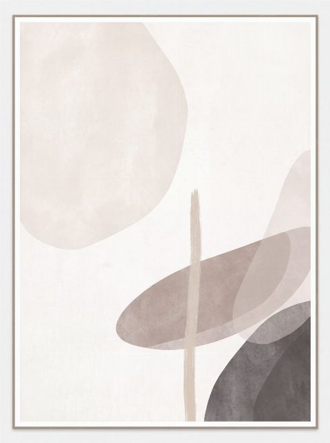 Pale Ellipse — printable digital art preview