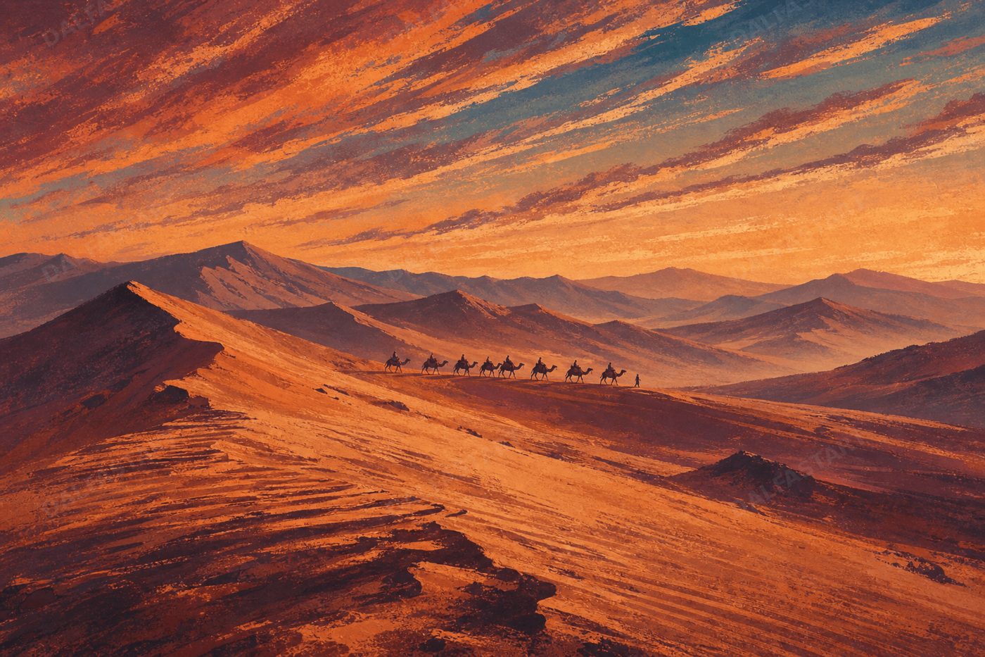 Silk Road Ember Crossing — full preview