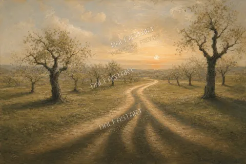 Camino de vida senior recuerda — printable digital art preview