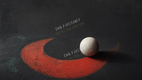 Momentum deportivo en reposo — printable digital art preview