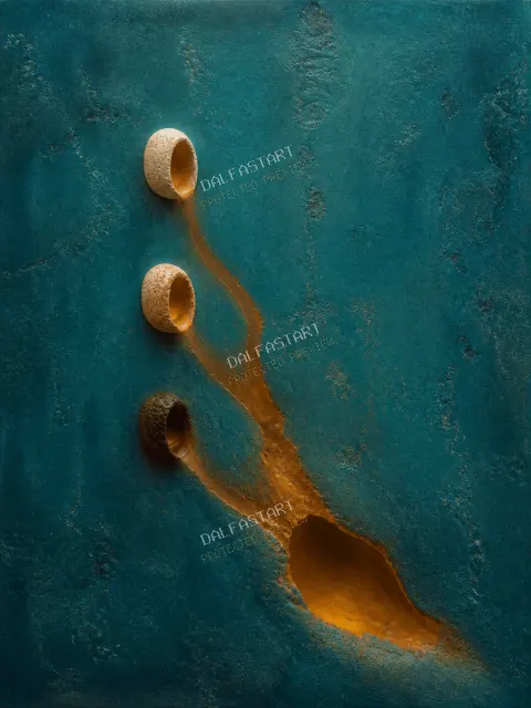 Restauración de corales El arrecife reconstruye habitaciones vacías — printable digital art preview