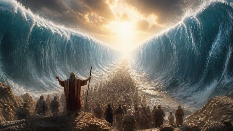 Exodus — printable digital art preview