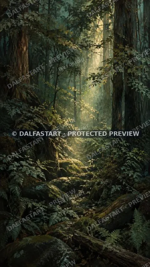 Podrast uchováva svetlo — printable digital art preview
