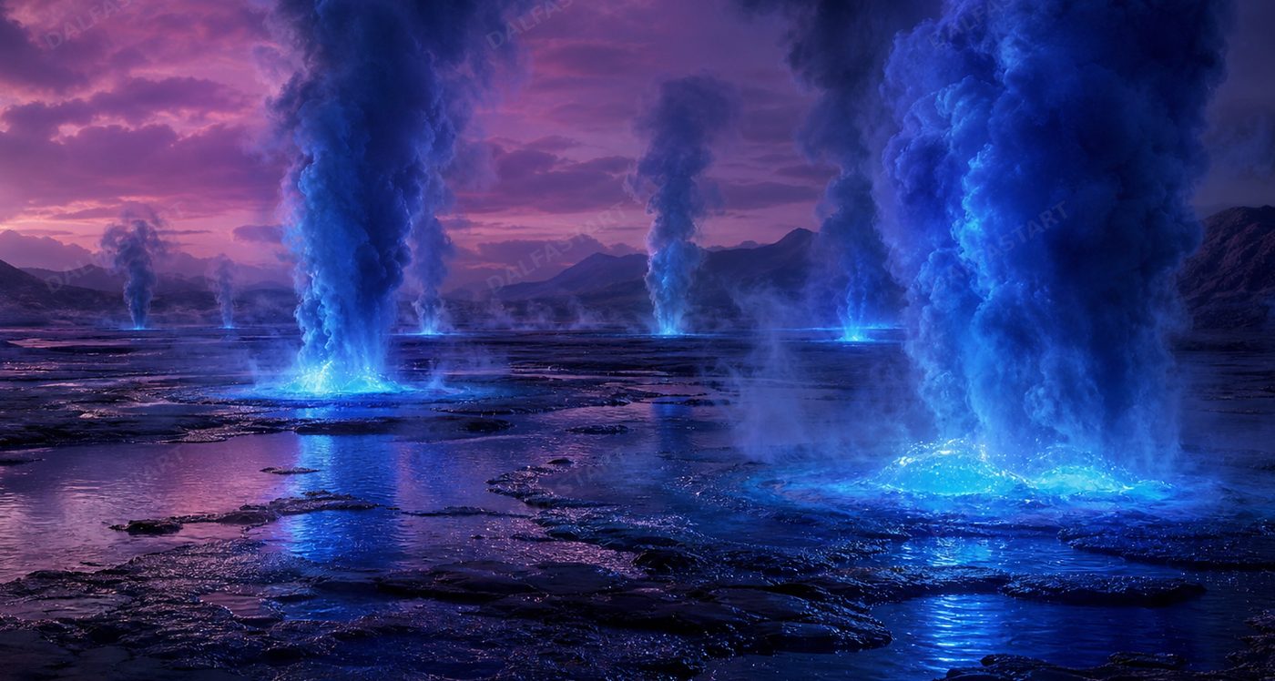 Indigo Geysers — full preview