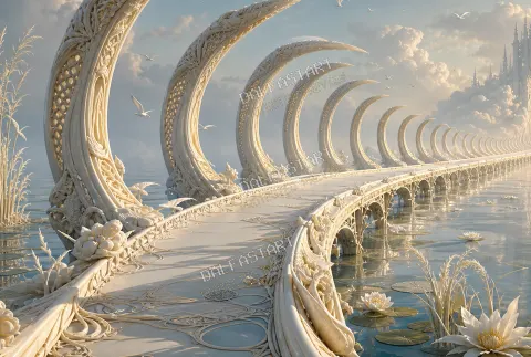Passage d'Ivoire — printable digital art preview