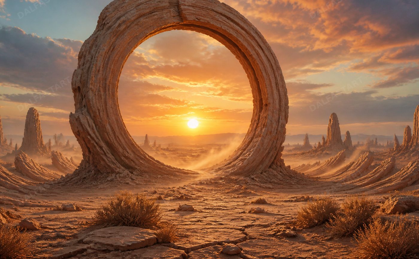 Sandstone Halo — full preview