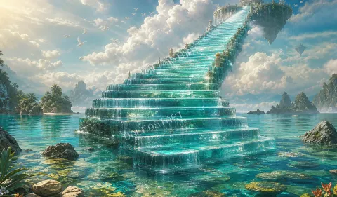 Escalier d'Aigue-Marine — full preview