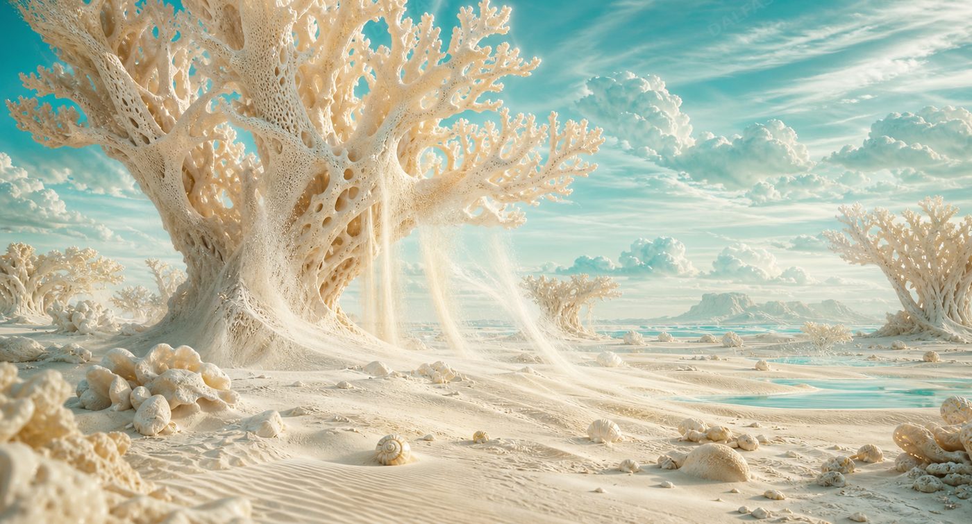 Ivory Coral Desert — full preview