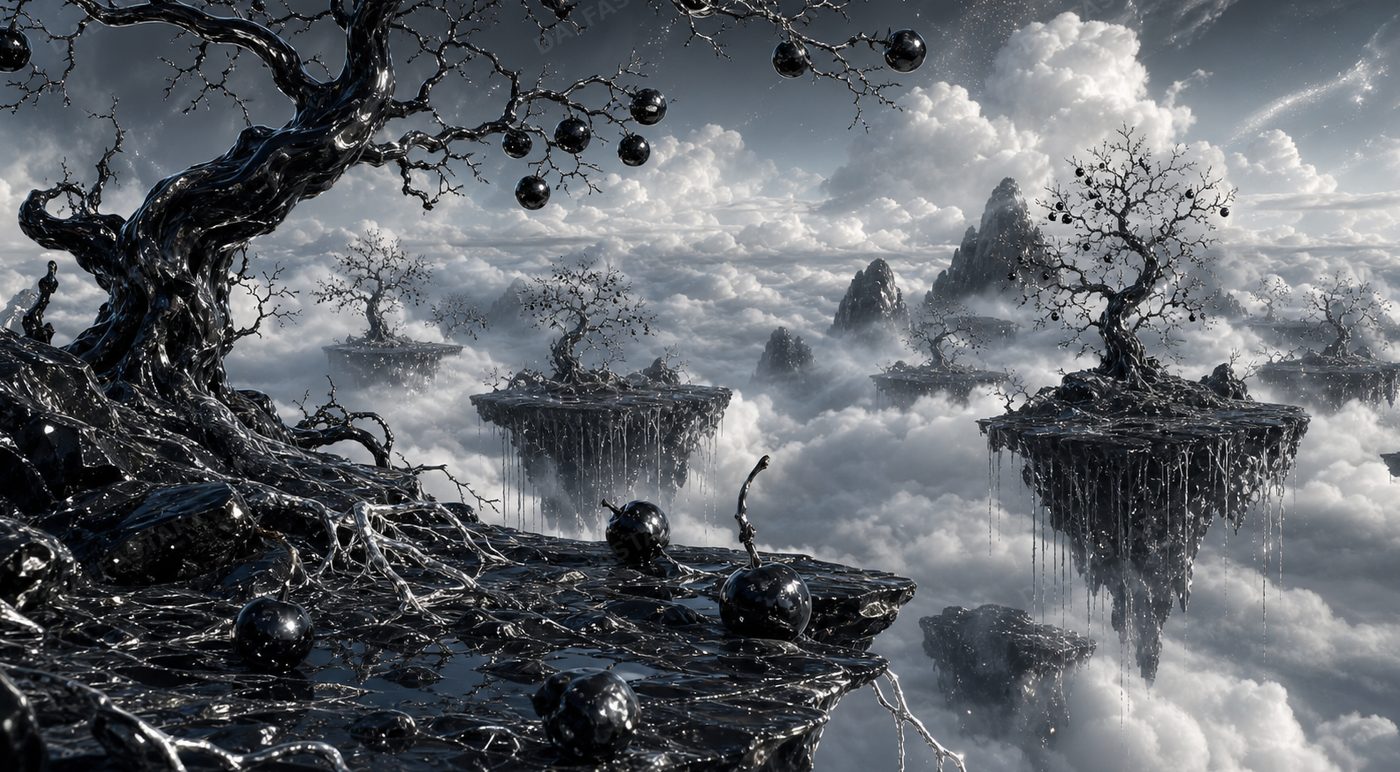 Obsidian Cloud Orchard — full preview