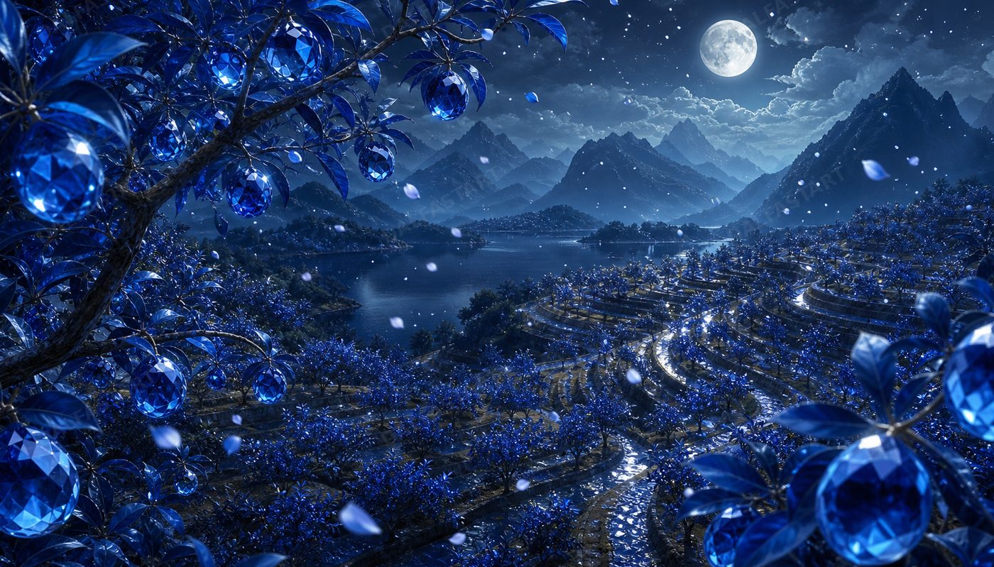 Sapphire Orchard — full preview