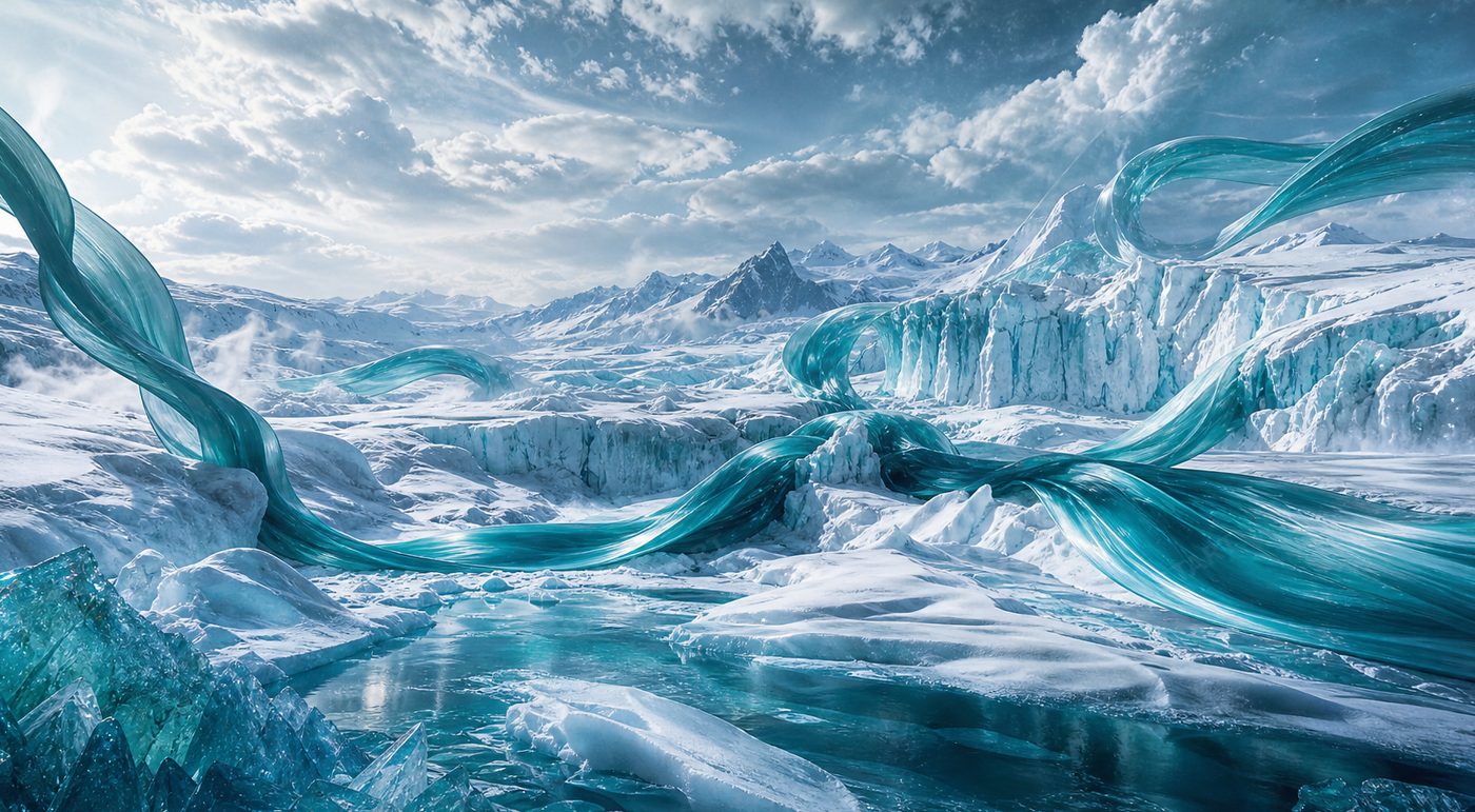 Teal Ribbon Glacier — full preview