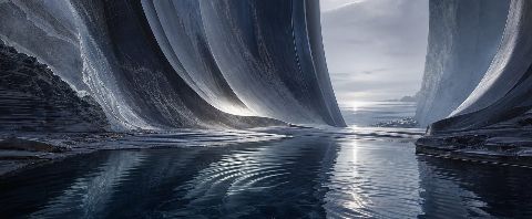 Tidal Chamber — printable digital art preview