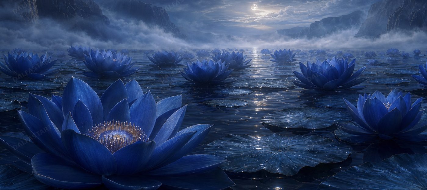 Blue Lotus Basin — full preview