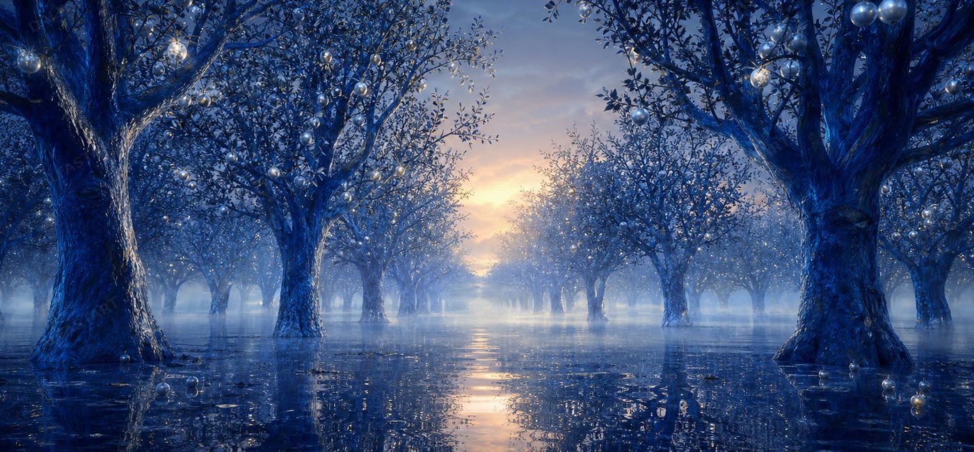 Cobalt Orchard II — full preview