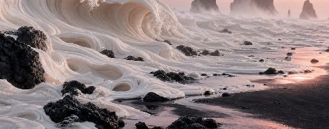 Alabaster Tide — printable digital art preview