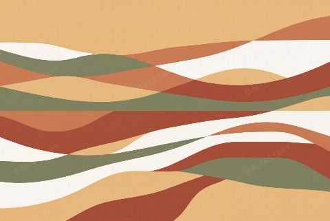 تيار بطيء — printable digital art preview