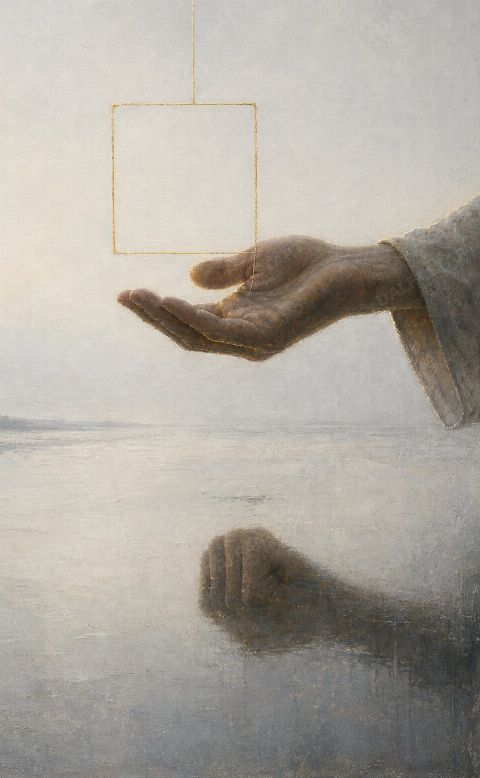 What the Hand Releases — printable digital art preview