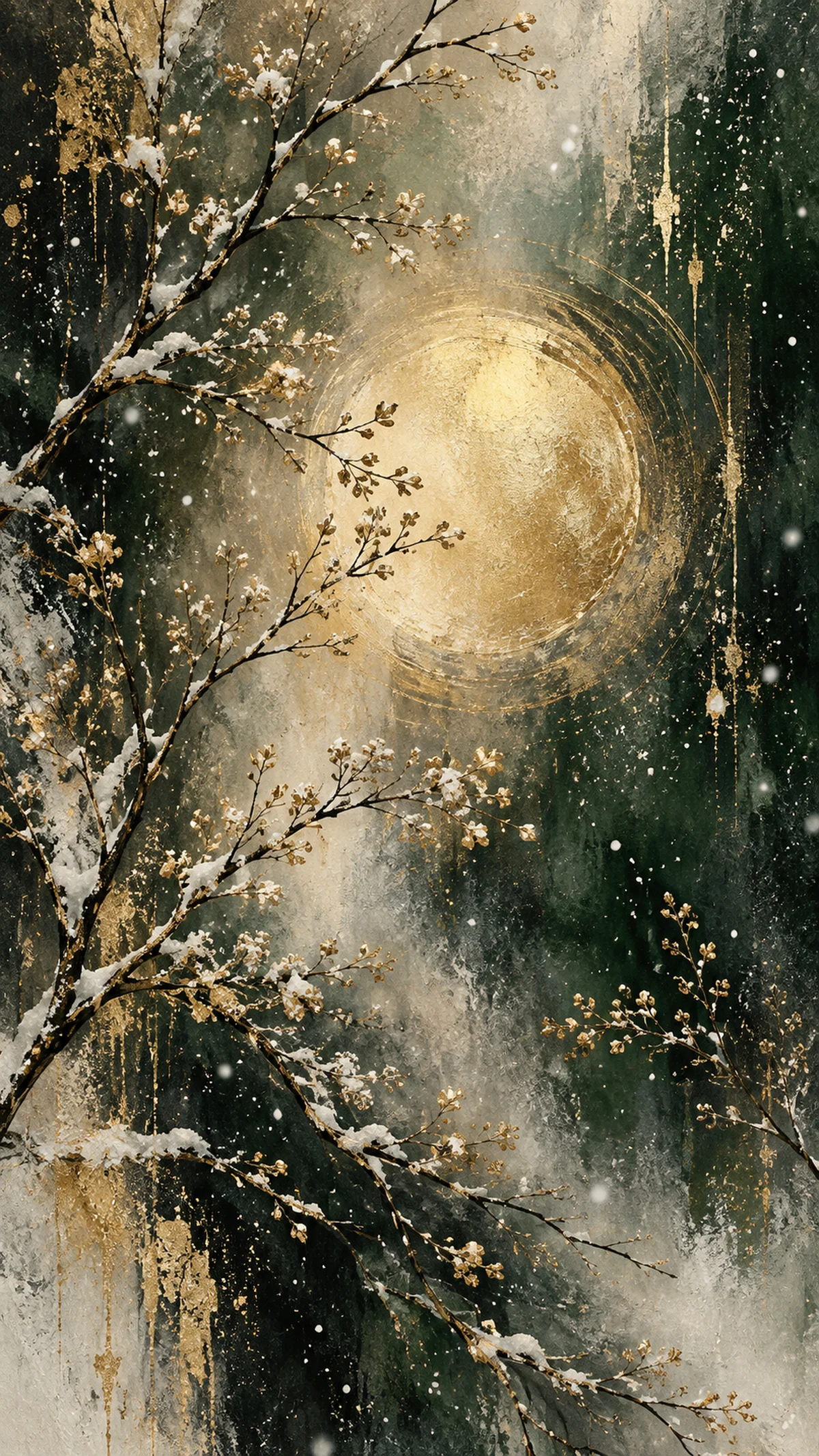 Winter Holds a Golden Flame — full preview